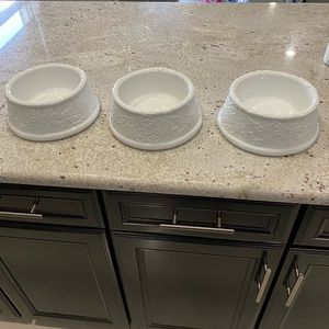 Oscar de la Renta dog bowls - Neiman Marcus